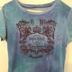 Authentic Nashville Hard Rock Cafe tee shirt